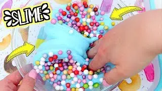 DIY UNICORN CRUNCH SLIME! How To Make Glossy Slime!