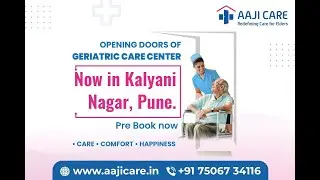Volunteering activity at Aaji Care Thane Geriatric(Elder) Care Centre Mr & Mrs. Agarwal entertained