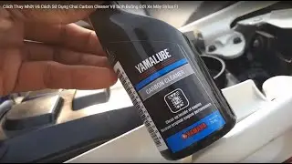 How to Change Oil and How to Use Carbon Cleaner Bottle to Clean Motorcycle Combustion Chamber.