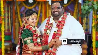 Fatman Marriage 😍| Fatman Weds Actress Mahalakshmi | Producer Ravindar weds Actress | Dum dum dum...