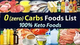 These are 100% Keto Foods &ndash; absolute Zero-Carbs &ndash; No Sugars, No Starches