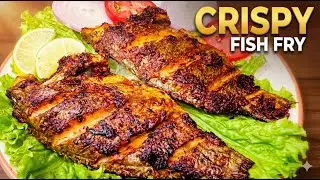 Crispy Fish Fry Recipe | Asli Desi Fish Fry | Street Style Machli Fry