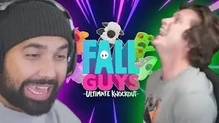 Youtubers And Streamers Fall Guys: Ultimate Knockout Funny Moments And Fails