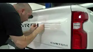 #Shorts How to Install the Phastek Tailgate Letters on a 2019-2021 Chevrolet Silverado