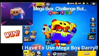 Mega Box Challenge BUT I Can Oly Use Mega Box Darryl