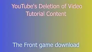 The Front Download  |  The Front PC Download Guide  |  Get The Front Game
