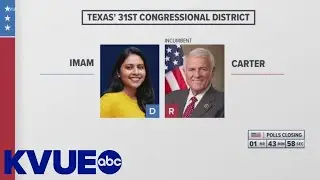 Preview: House District 31 race between John Carter (R) and Donna Imam (D) | KVUE