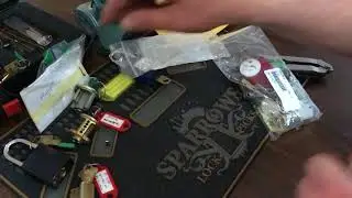 (130) Package opening: Awesome box of challenge locks from K1Locks