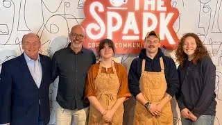 The Spark coffee shop in Speedway