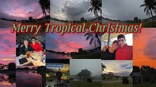 Tropical Christmas in Suntree, Melbourne, Florida! (4K) #tropical #christmas #paradise