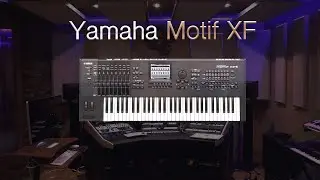 Yamaha Motif XF Demo, Review, Sound Design and Simple Beat making[No Talking].