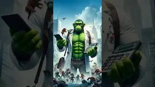 Evolution Of Hulk monkey #avengers #short #video #Marvel