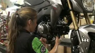 Z125 Pro Brocks Alienhead Full Exhaust - Installation and Sounds Clips  #HardRacing #Z125