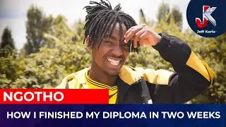 HOW I FINISHED MY DIPLOMA IN TWO WEEKS-NGOTHO.