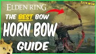 Elden Ring - The BEST Bow 🏹Ranged Build 🏹 Horn Bow Location Guide