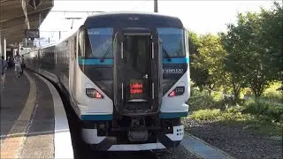 【車窓】9095M 夜行特急アルプスの旅　新宿～白馬　2024.8.9～10