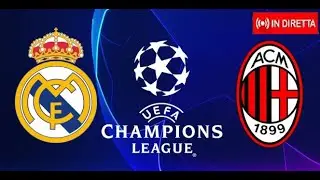 Real Madrid vs AC Milan | Champions League
