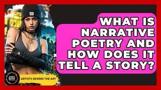 What Is Narrative Poetry And How Does It Tell A Story? - Artists Behind the Art