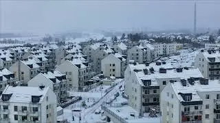 Tczew . Rokitki . Zima . Dji Air 3 . 