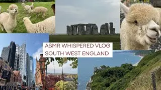 ASMR WHISPERED TRAVEL VLOG | Soothing Sounds from the UK