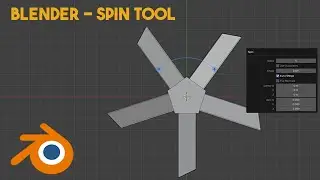 Blender 5.0! Make Objects Roll with Spin Tool