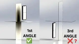 First Angle Vs Third Angle Projection | Interview Question | Complete Detail In Hindi | Part-1