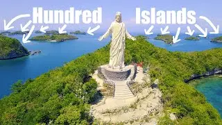 HUNDRED ISLANDS National Park [4K] Alaminos City Pangasinan Philippines Semana Santa Holy Week 2024