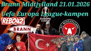 #brann Midtjylland 21.01.2026 #uefaeuropaleague @kebo42@Rec42@ReBO42Norveç #fotball #championsleague