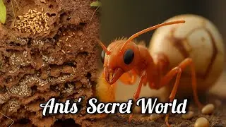 The Hidden World of Ants: Nature's Underground Architects | #foryou #ants #nature #undergroundlife