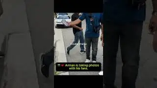 📸❤️ Arman is taking photos with his fans.#ArmanTsarukyan #UFC #Shorts #MMA