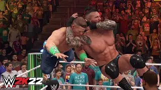 Удивительный разворот Рэнди Ортона на столе &mdash; wwe 2K22 #шорты