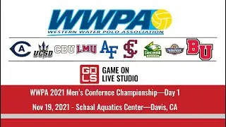 Western Water Polo Association Men's Conference Championship's  - Day 1 - Friday, November 19, 2021
