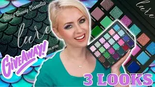 Blend Bunny LURE Palette Review + 3 LOOKS + GIVEAWAY | Steff's Beauty Stash