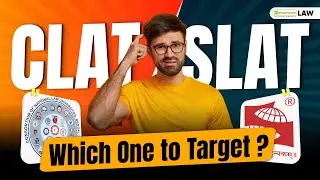 CLAT vs SLAT(Symbiosis)2025: Which Law Entrance Exam To Target?