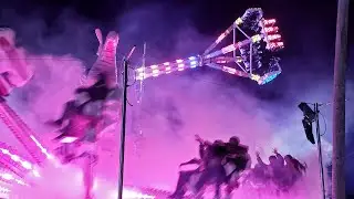 Feria de navidad de Alicante 2025-2026 - atracciones de feria en directo último día