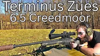 Full Custom 6.5 Creedmoor Bolt-Action Factory Ammo Accuracy Test Terminus Zues Bartlein Carbon Fiber