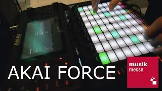 Akai Force - рабочая станция (Musikmesse 2019)