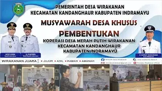 Musdesus Pembentukan Koperasi Desa Merah Putih Di Desa Wirakanan