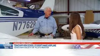 Tehachapi high school students build an airplane