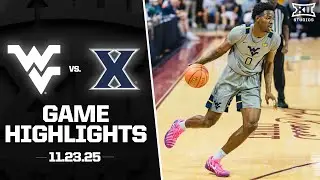 West Virginia vs. Xavier Game Highlights | 2025-26 Big 12 Men&rsquo;s Basketball