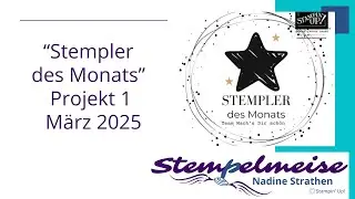 Projekt 1 Stempler des Monats März 25 Klapp-Deckel-Box Anleitung Stampin‘ Up! Schön umrahmt