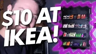 The BEST (and cheapest) Way to Display Your Guitar Pedals