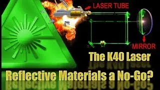 K40 Laser vs. Mirror = Bad Idea?