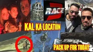 RACE 3 SONG LOCATION FOR TOMORROW | SHERA BHAI ON SET | AAJ HUA PACK UP | JACQUELINE WITH LIZELLE