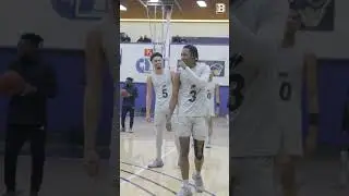 Caption this 😂 Back when Rob Dillingham was at Donda playing for Kanye 👀 #basketball #nba #micdup