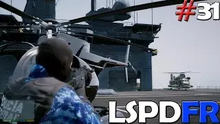 GTA V LSPDFR #31 | POLICIA FEDERAL | RECUPERANDO EL PORTAAVIONES [MISION] | TheAxelGamer