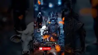 🔱 LITTLE MAHADEV'S POWERFULL WALK WITH TRISHULA 🌸 AI Animated Shorts #shorts #viralvideo #tranding