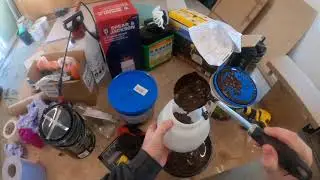Ronseal life plus shed paint test with Wagner fence sprayer