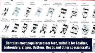 Sewing Machine Presser Feet Set ( 42 pcs)