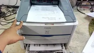 Canon Duplex Printer LBP3300 Unboxing, Review & Print testing